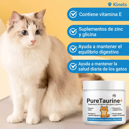 The Kinets™ - Suplemento Vital Felino Taurina+