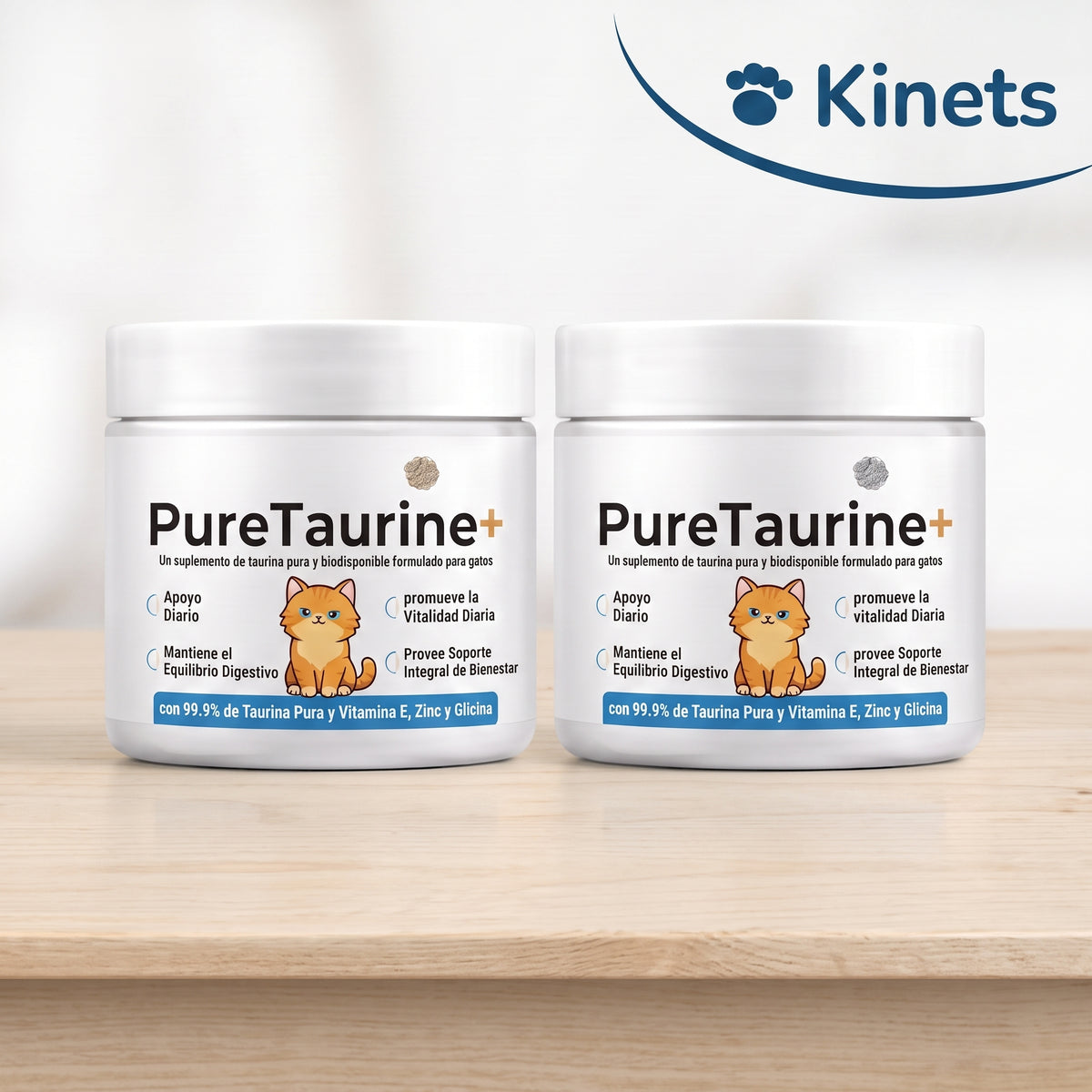The Kinets™ - Suplemento Vital Felino Taurina+